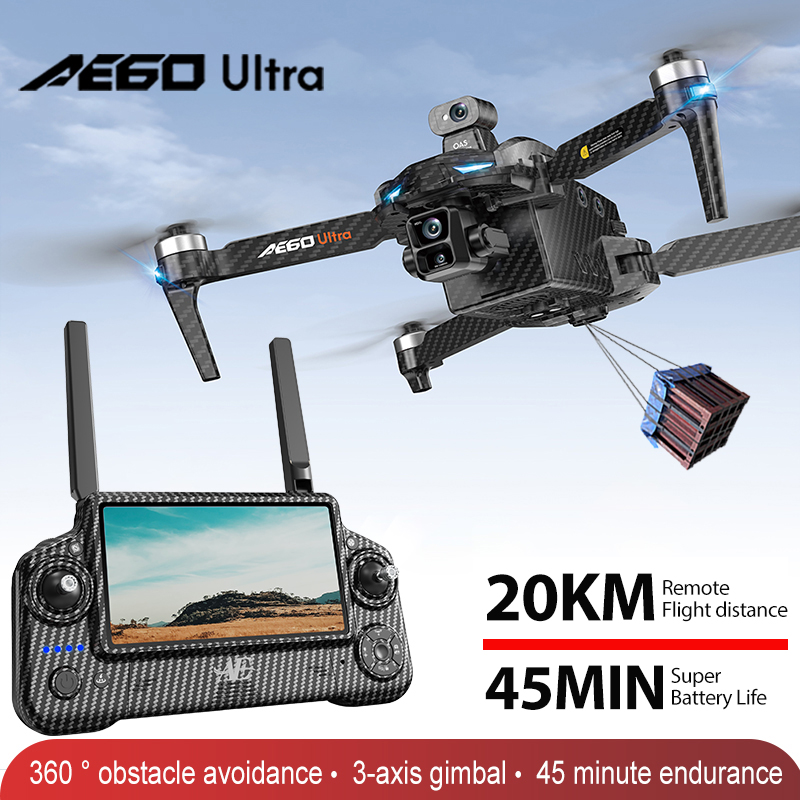Drone Photogrammetry - AE60 GPS Drone Professional 8K Camera