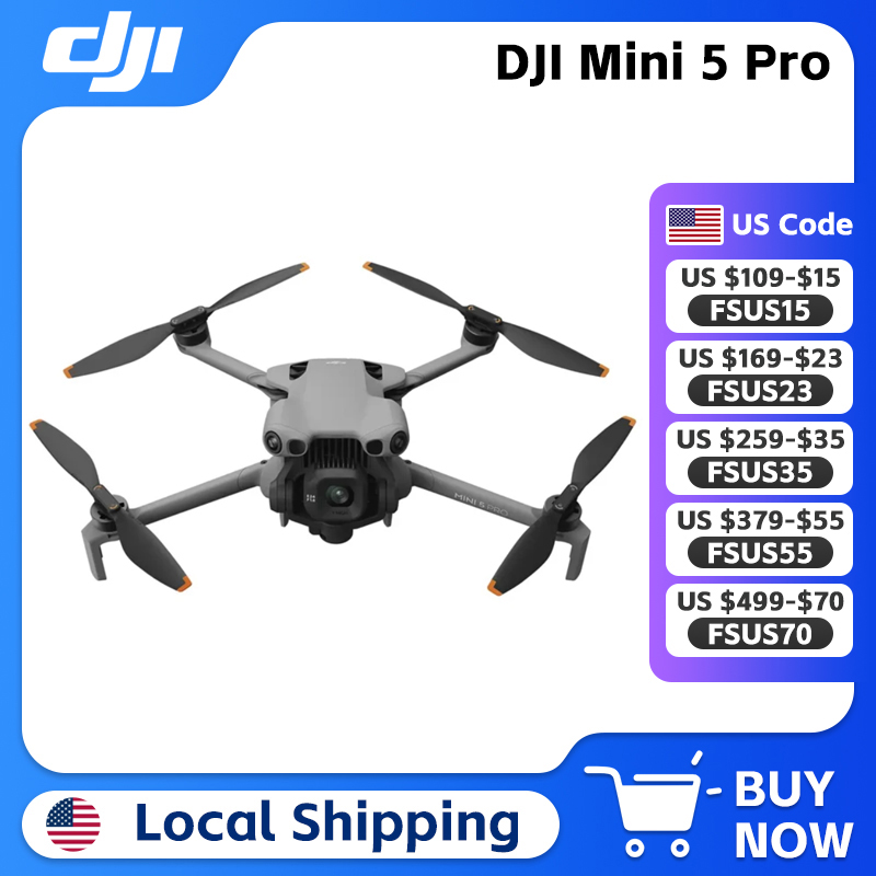Drone Aerial Photography - DJI Mini 5 Pro 1-Inch Large