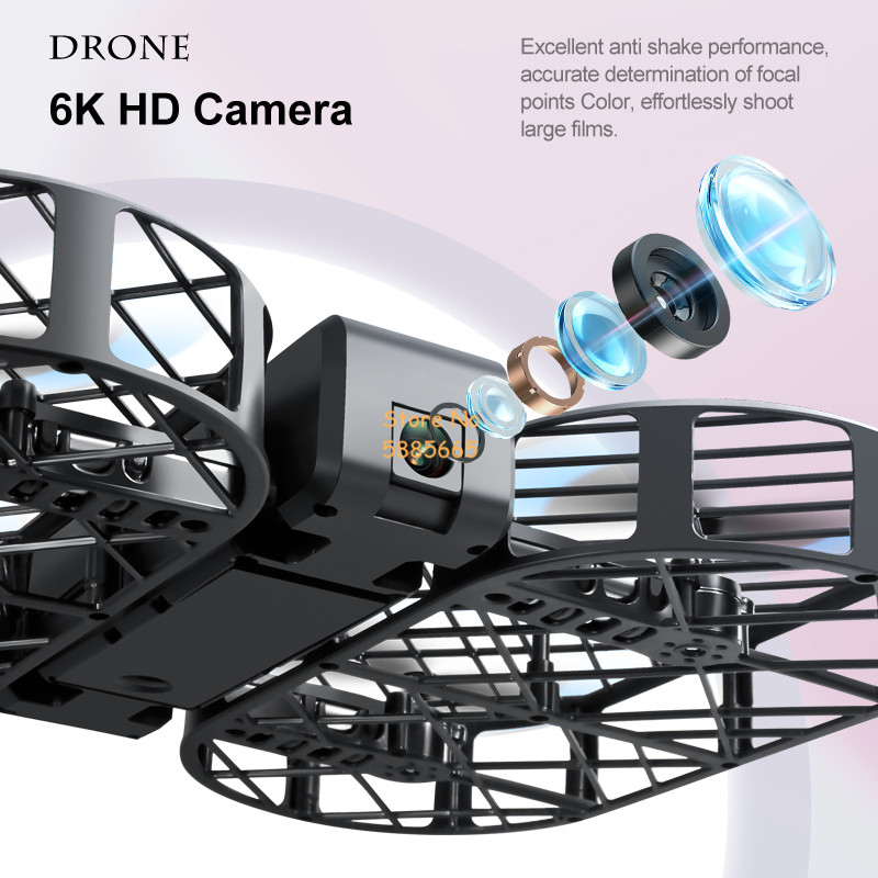 8K HD Camera 360° Protection O - огляд і ціна Drone Video Production