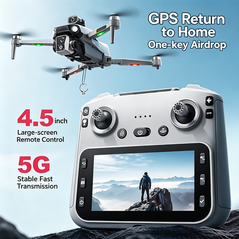 K19 MAX GPS Drone 4K Professio - огляд і ціна Drone Multispectral