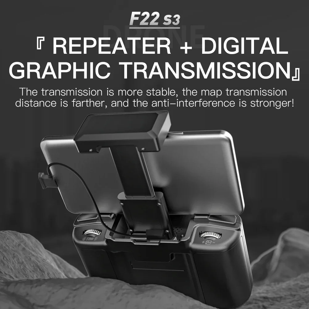 SJRC F22 S3 pro Foldable RC Qu - огляд і ціна Drone Multispectral