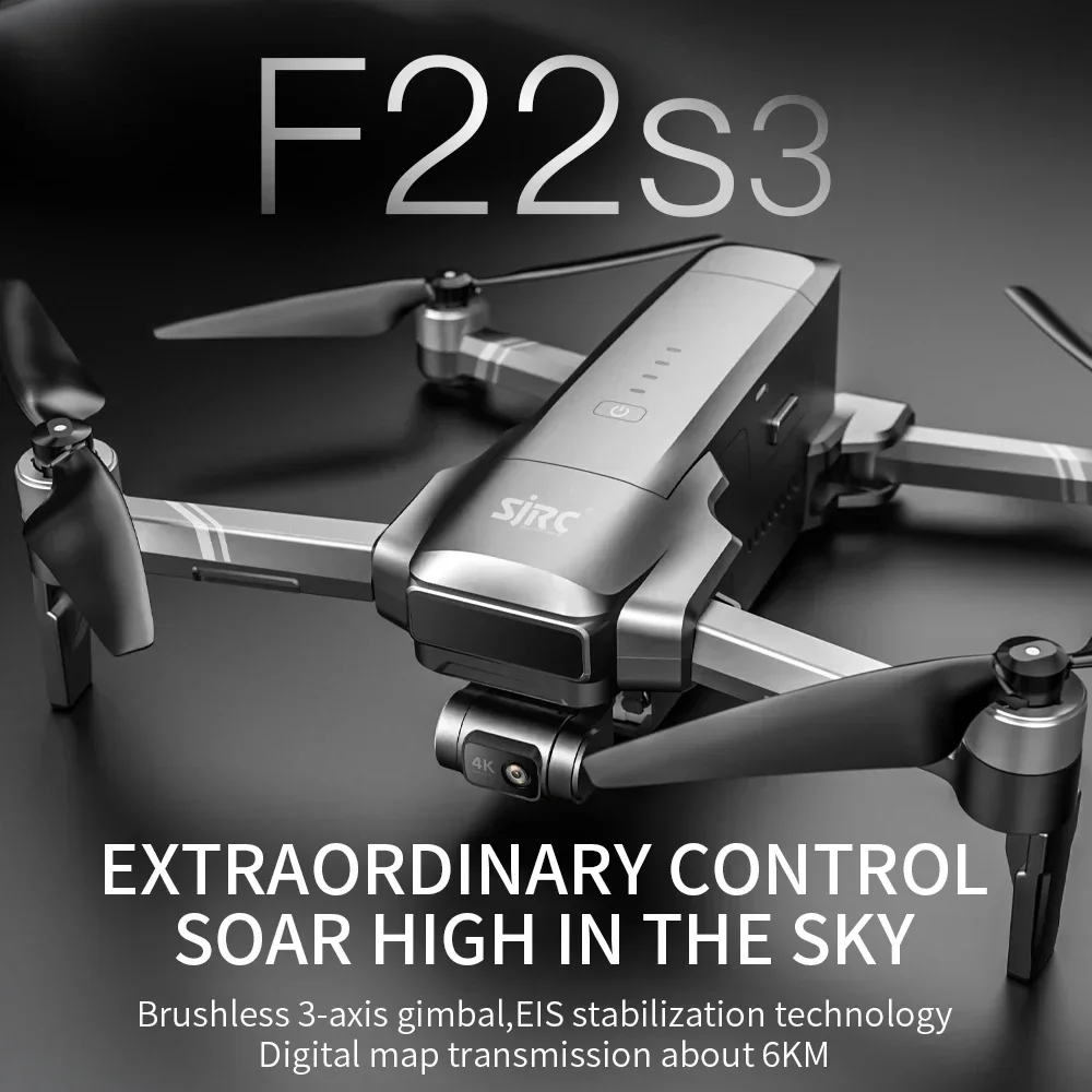 SJRC F22 S3 pro Foldable RC Qu - огляд і ціна Drone Multispectral