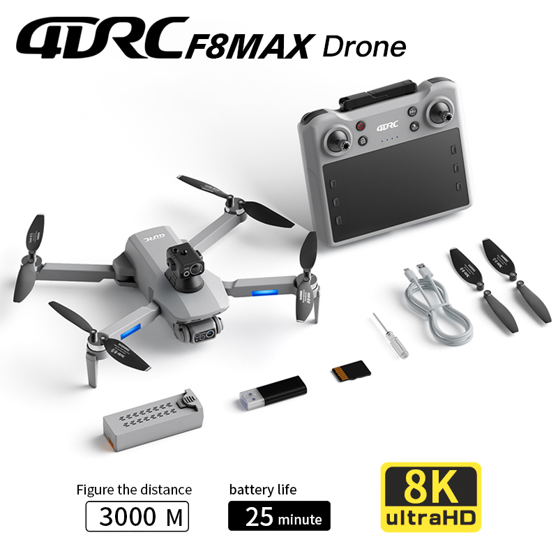 F8 MAX GPS Drone Professional  - огляд і ціна Drone Photogrammetry