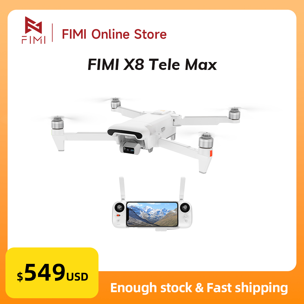 FIMI X8 Tele Max Drone 4K Prof - огляд і ціна Drone Multispectral
